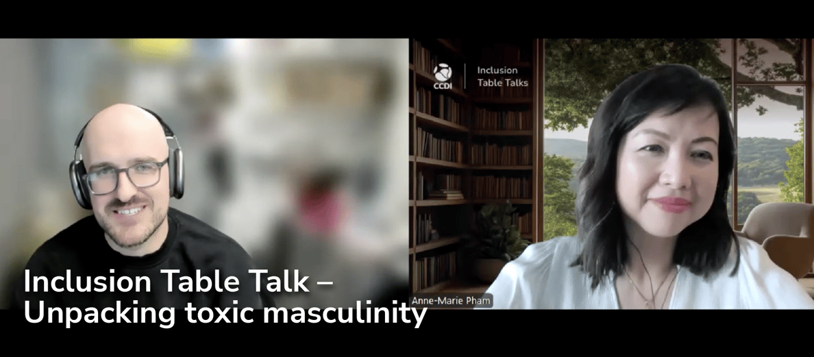 Inclusion Table Talk – Unpacking toxic masculinity 