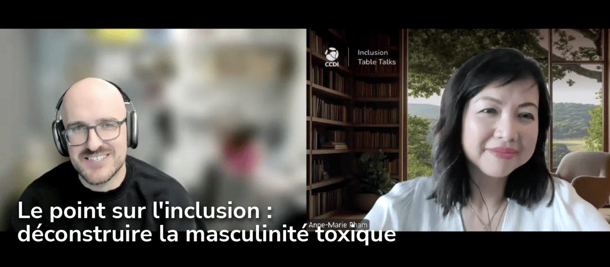 Le point sur l'inclusion : déconstruire la masculinité toxique  